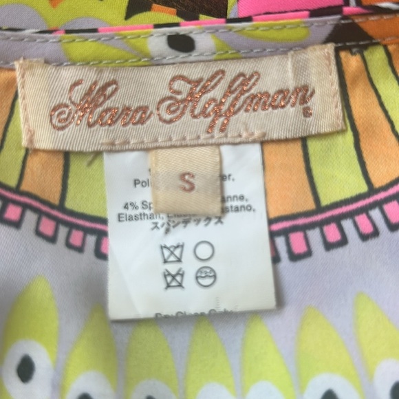 Mara Hoffman Aztec Print Colorful Tank Top Size Small - Picture 10 of 11